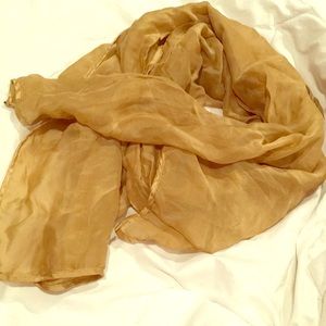 Gold scarf